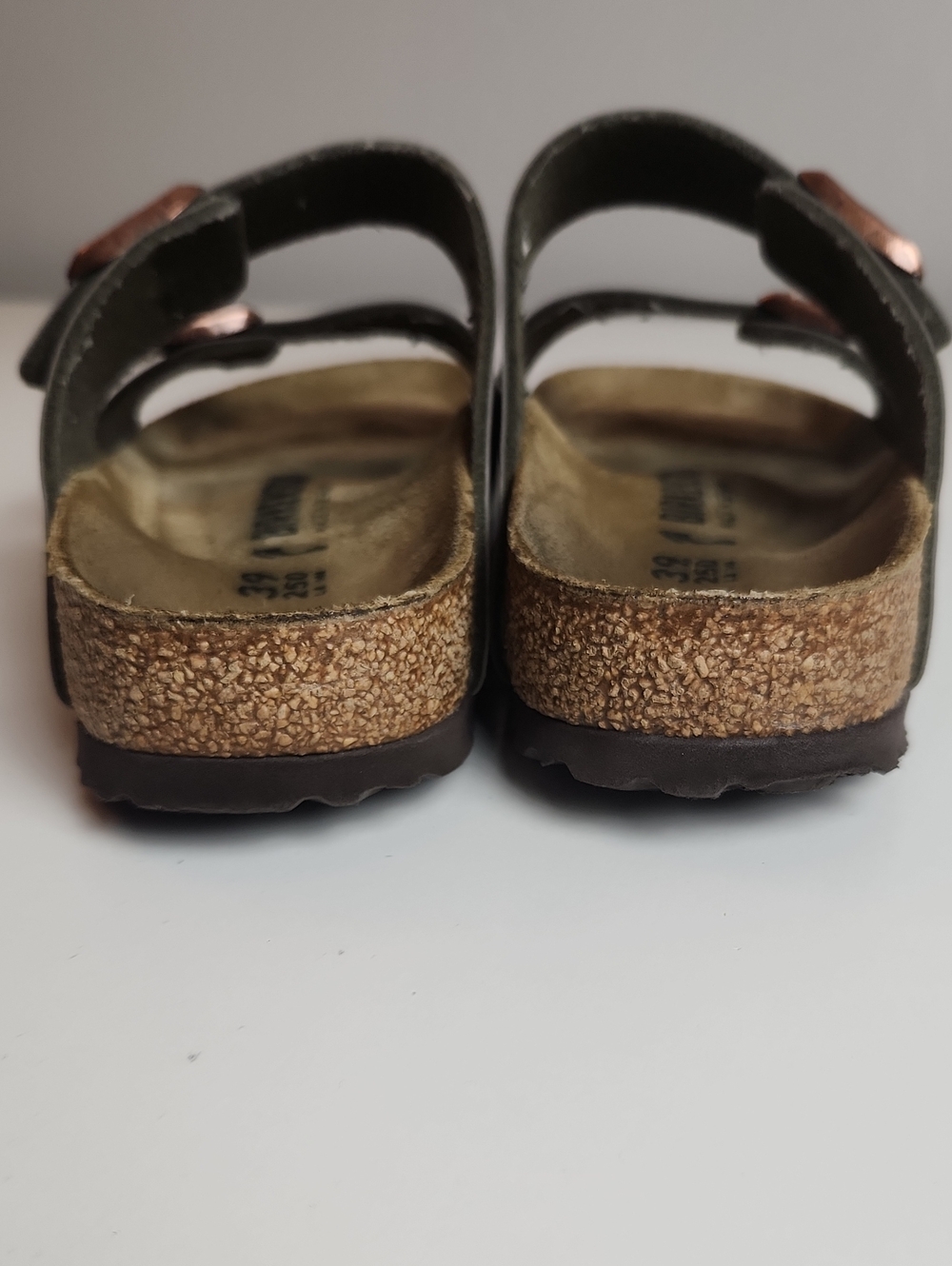 Birkenstock Arizona Birkibuc Unisex Sandals 39 - Picture 5 of 6
